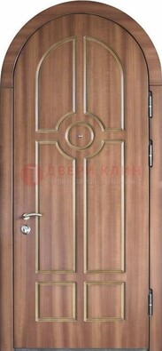 Арочная дверь с отделкой массивом ДА-35 в Смоленске