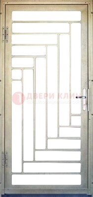 Железная решетчатая дверь с узором ДР-41 в Шатуре