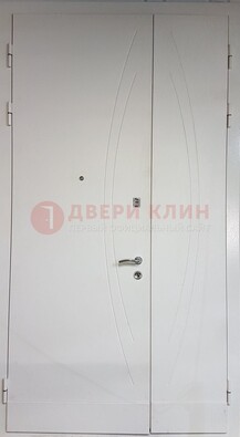 Белая тамбурная дверь ДТМ-31 в Шатуре