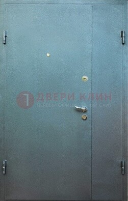 Серая тамбурная дверь ДТМ-34 в Шатуре