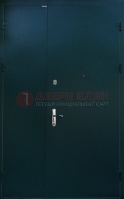 Черная тамбурная дверь ДТМ-36 в Шатуре