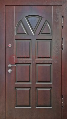 Уличная стальная дверь с виноритом ДВТ-166 в Шатуре
