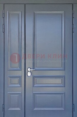 Темно-серая железная дверь с виноритом ДВТ-242 в Тольятти