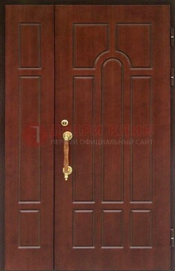 Стальная полуторная дверь для частного дома ПЛ-13 в Шатуре