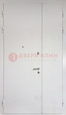 Современная полуторная стальная дверь с МДФ панелью ПЛ-25 в Шатуре